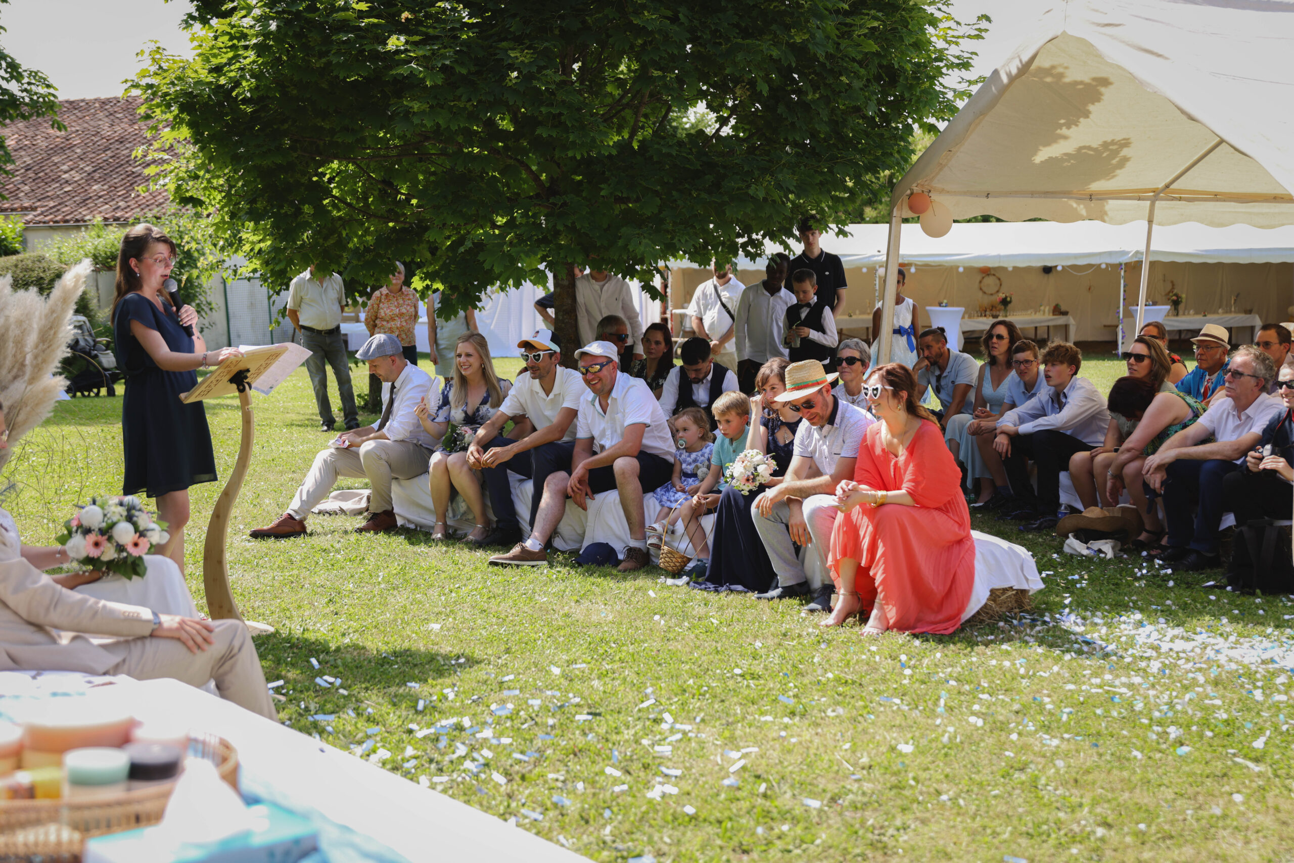 Madame Coll'ibri - Virginie Fleuroux, officiante de cérémonie laïque en Charente maritime